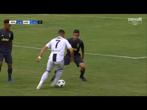 Cristiano Ronaldo (Debut) Vs Juventus B HD 1080i (12/08/2018) ?