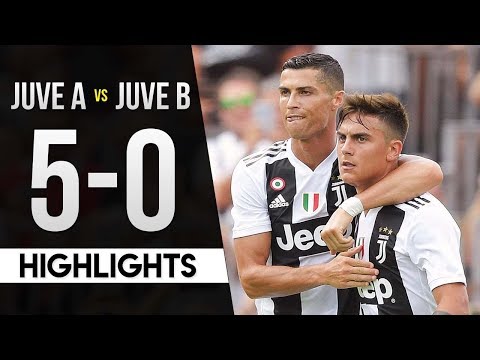 Juventus A vs Juventus B 5-0 Highlights HD (Cristiano Ronaldo’s Debut) 2018/19