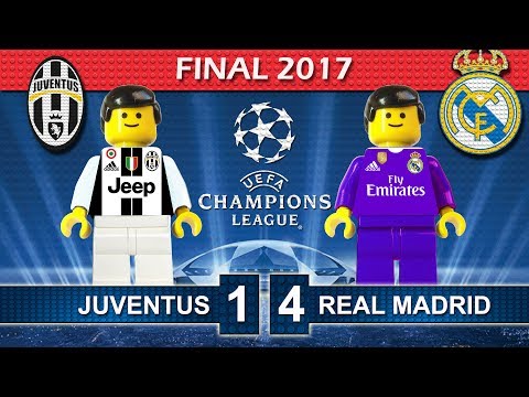 Champions League Final 2017 • Juventus vs Real Madrid • Goals Highlights Lego Football Film