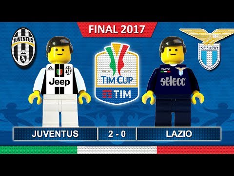 Finale TIM Cup 2017 • Juventus vs Lazio • Italy TIMCup Final • Lego Football Highlights Coppa Italia