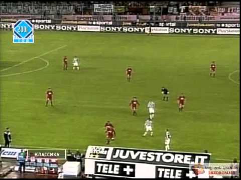 juventus 2-2 roma ll Full Match Partita completa ll 2001