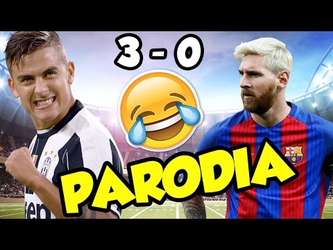 CANZONE JUVENTUS – BARCELLONA 3-0 (PARODIA Enrique Iglesias – subeme la radio)