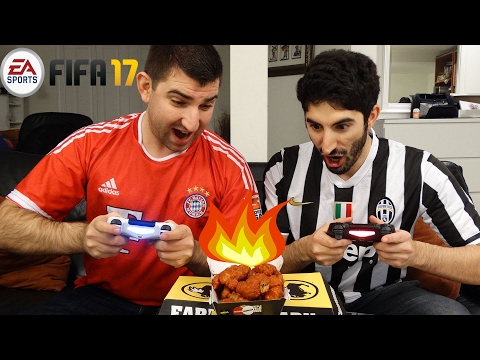 BLAZIN’ HOT WINGS FIFA 17 FORFEIT CHALLENGE (Bayern Munich vs. Juventus)