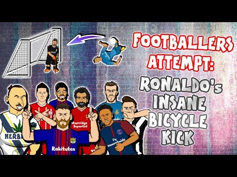 ?FOOTBALLERS ATTEMPT: Ronaldo’s Bicycle Kick? (Juventus vs Real Madrid 0-3 2018 Goals)