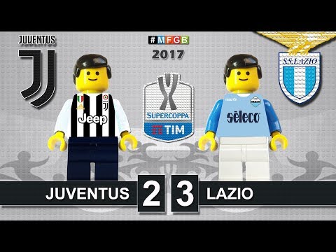 Supercoppa Italiana 2017 • Juventus vs Lazio 2-3 • Italian Super Cup TIM • Lego Football Highlights