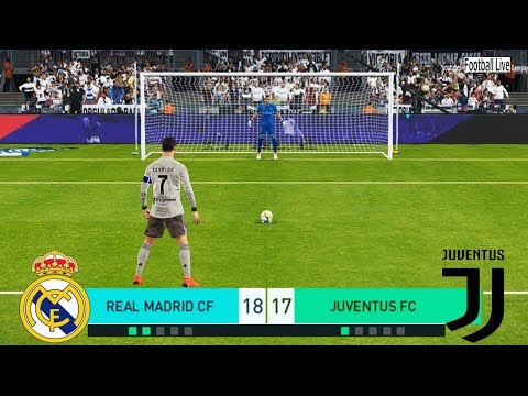 PES 2018 | REAL MADRID vs JUVENTUS FC | Penalty Shootout | Ronaldo vs Real Madrid | Gameplay PC