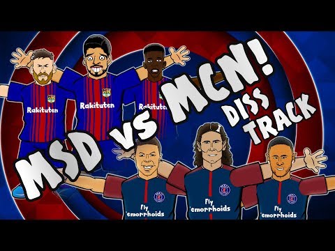 ?MSD vs MCN – DISS TRACK? [Barcelona vs Juventus 3-0, Celtic vs PSG 0-5 Parody Goals Highlights]