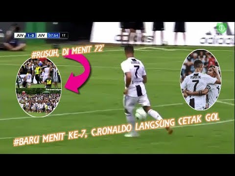 ‘CETAK GOL KEREEN’ | INILAH DEBUT PERTAMA C.RONALDO DI LAGA UJI COBA JUVENTUS VS JUVENTUS B (U-21)