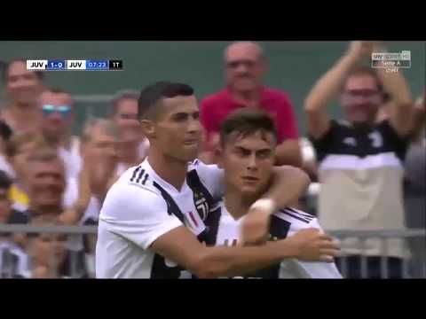 Primer gol de Cristiano Ronaldo con la Juventus / Juventus vs Juventus U21 12/08/2018 HD