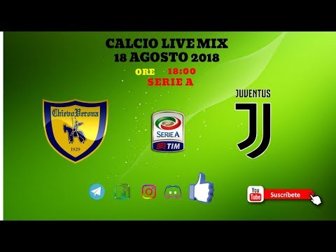 CHIEVO – JUVENTUS  SERIE A  Diretta live score in Radiocronaca 2018