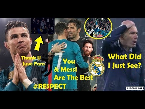 PLAYERS REACTION TO JUVENTUS VS REAL MADRID 0-3 2018 FT. RONALDO, BUFFON, ZIDANE