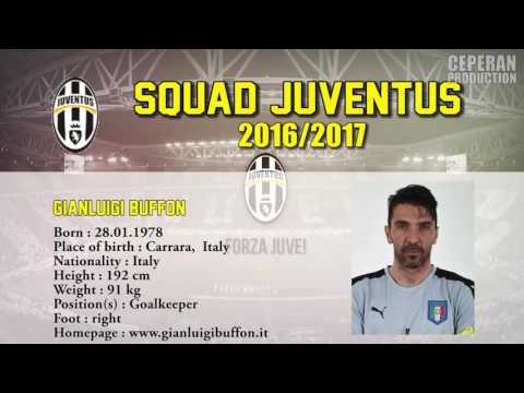 SQUAD JUVENTUS 2016/2017 – DAFTAR PEMAIN TERBARU