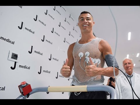 Cristiano Ronaldo undergoes Juventus medical