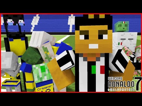 Monster School ⚽ CHIEVO vs JUVENTUS 2018 (CR7-RONALDO) – Minecraft Animation