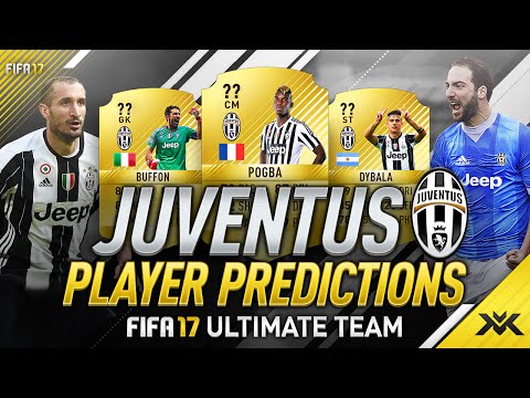 FIFA 17 | JUVENTUS  PLAYERS RATINGS PREDICTIONS ! | w/ BUFFON, DYBALA & HIGUAIN ! | FUT 17