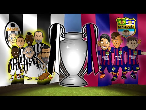 ?UCL Champions League Intro Theme Song? (ROAD TO BERLIN FINAL 2015 Juventus vs Barcelona Titles)