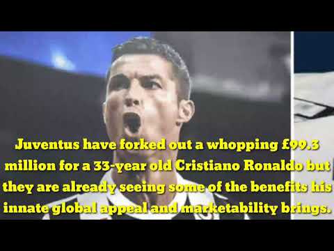 JUVENTUS SOLD A RIDICULOUS AMOUNT OF CRISTIANO RONALDO SHIRTS IN 24 HOURS