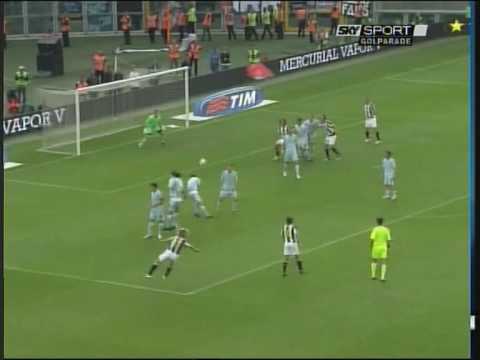 Juventus-Lazio 2-0 31/5/09 Sky (saluto al calcio di pavel nedved)
