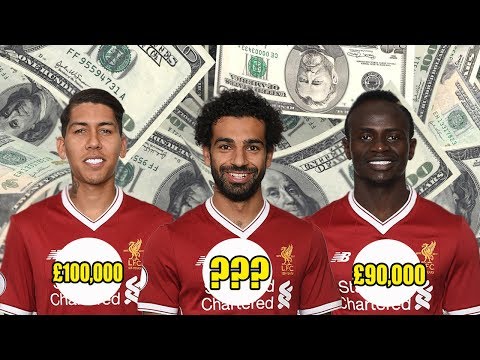 Liverpool Players Salaries 2018 Weekly Wages