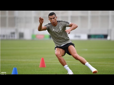 Cristiano Ronaldo first days and training in Juventus