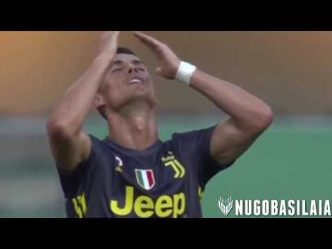 Cristiano Ronaldo in the first official match (Juve vs Chievo)