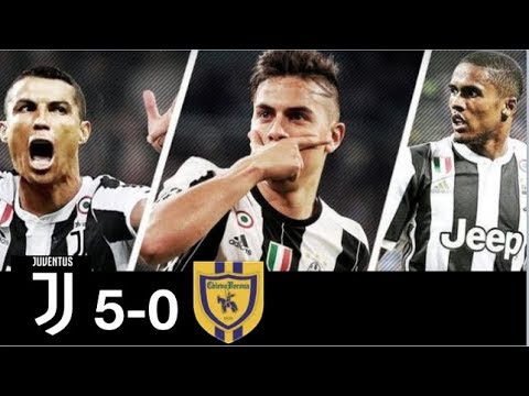 Juventus vs Chievo 5-0 All Goals and Extended Highlights