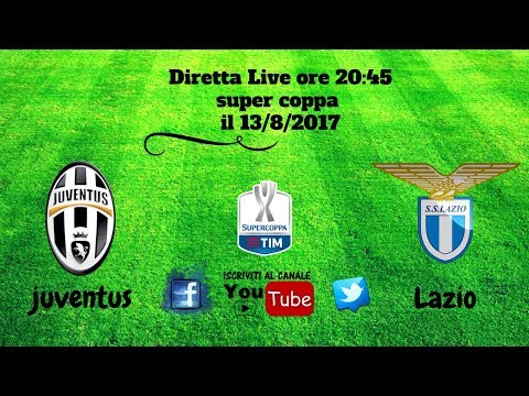 Live  diretta streaming  in Radiocronaca  JUVENTUS  – LAZIO  SUPERCOPPA