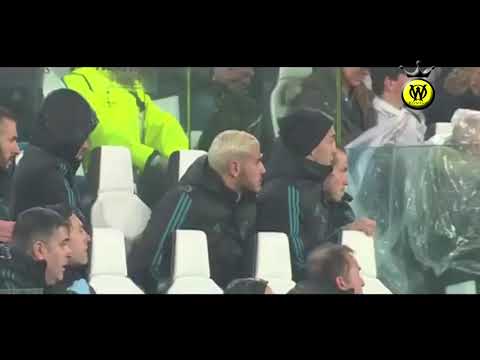 Real Madrid & Juventus Players Reaction to C.Ronaldo’s Bicycle Kick Goal .