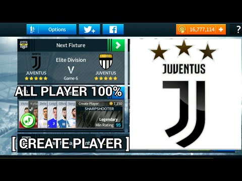 JUVENTUS 2018 – 19 NEW UPDATE | ALL PLAYERS 100% | DREAM LEAGUE SOCCER 2018