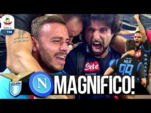 MAGNIFICO!!! LAZIO 1-2 NAPOLI | LIVE REACTION NAPOLETANI STADIO OLIMPICO HD