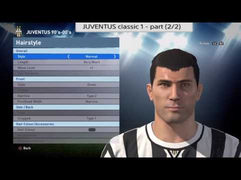 PES 2016 Perfect Classic Players Physique + Stats (Juventus 1) [2/2]