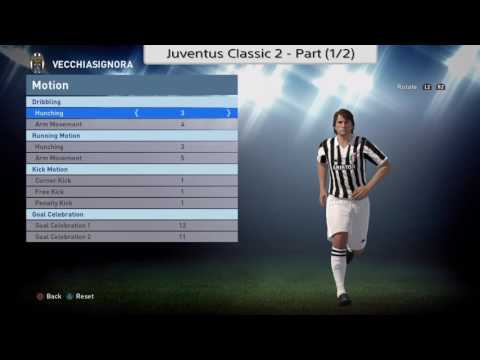 PES 2016 perfect classic Players physique + Stats (Juventus 2) [1/2]
