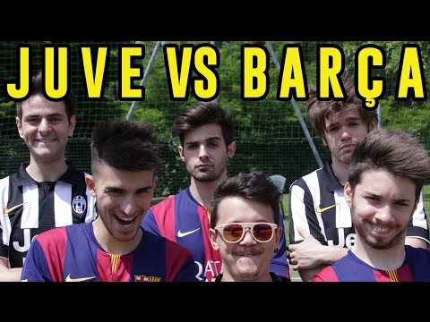 JUVENTUS VS  BARCELLONA – FOOTBALL CHALLENGE (Juventus-Barcellona 1-3) – iPantellas