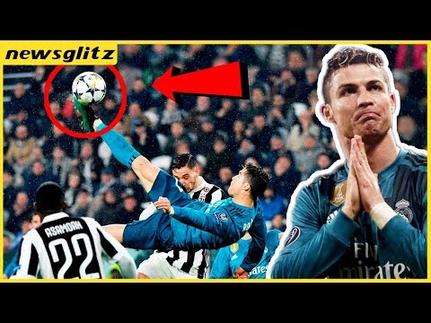 உலகையே திரும்பி பார்க்க வைத்த ரொனால்டோ | Cristiano Ronaldo bicycle kick | Juventus vs Real Madrid