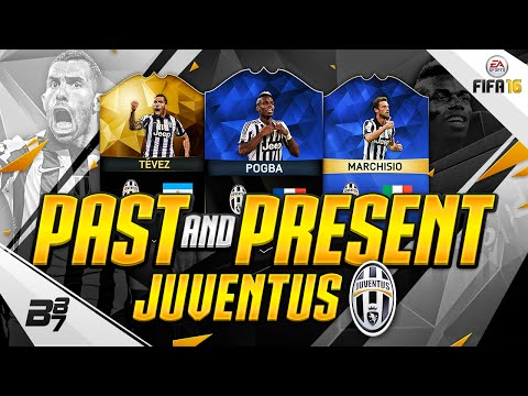 PAST AND PRESENT JUVENTUS SQUAD BUILDER | FIFA 16 Ultimate Team