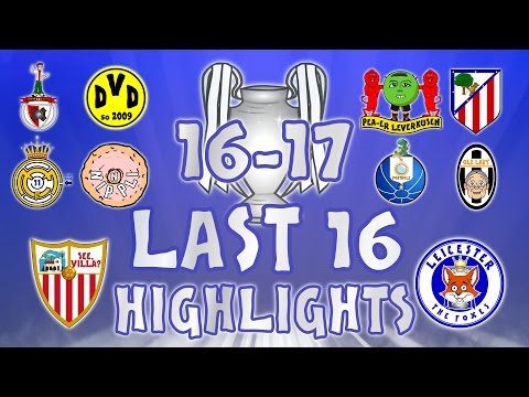 LAST 16 – 1st LEG HIGHLIGHTS! Sevilla vs Leicester, Porto vs Juventus, Real Madrid vs Napoli + more!