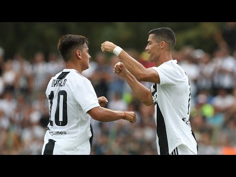 Cristiano Ronaldo first goal in Juventus