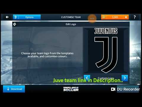 Juventus Team in Dream League Soccer 2018.