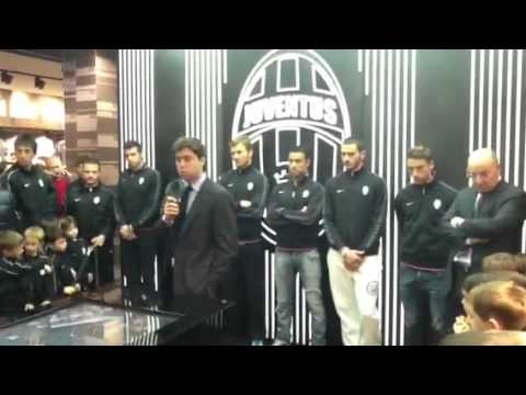 Inaugurazione Juventus Store