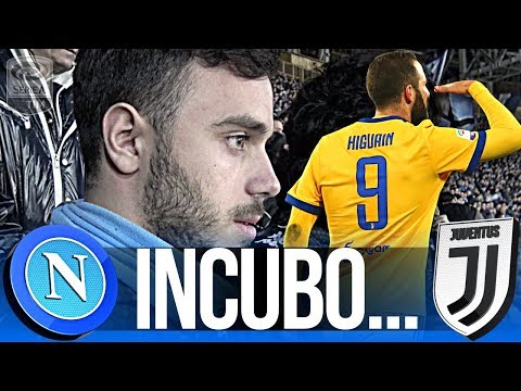 NAPOLI 0-1 JUVENTUS | INCUBO HIGUAIN! LIVE REACTION GOL CURVA B HD