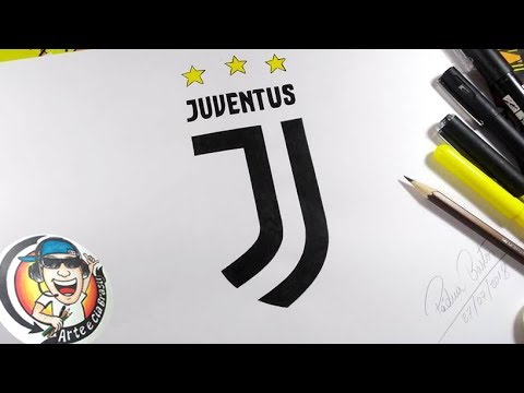 COMO DESENHAR O ESCUDO DO JUVENTUS – PASSO A PASSO