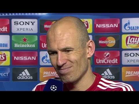Juventus 2-2 Bayern Munich – Arjen Robben Post Match Interview