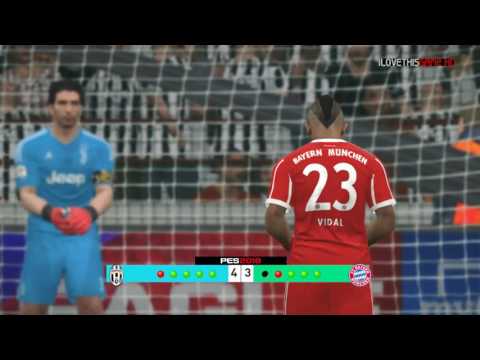 Juventus vs Bayern Munchen – Penalty Shootout [New Kits 2017/18]