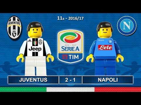 Juventus Napoli 2-1 • Serie A 2017 (09/10/2016) goal highlights sintesi Lego Calcio