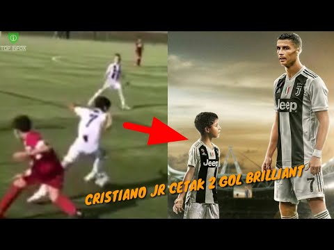 SKILL ‘MEMUKAU’ Cristiano Ronaldo JR  | Cetak Dua Gol Brilliant Bersama Juventus U-9