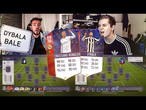 Champions League REAL vs JUVENTUS Squad Builder Battle ?? Fifa 18 Wakez