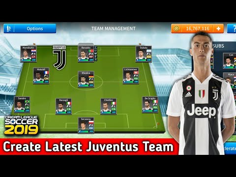 How To Create Juventus Team In Dream League Soccer 2019 | Android [No Root & No Mod Apk]