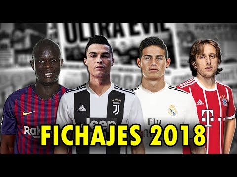 FICHAJES 2018 | RONALDO, KANTE, JAMES, MODRIC, PAULINHO |Barcelona. Madrid, Juventus, psg