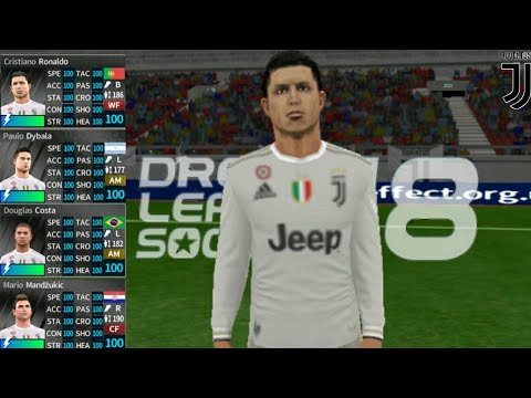 JUVENTUS 2018\/2019 – All Players 100 – Dream League Soccer 2018 – NEW UPDATE