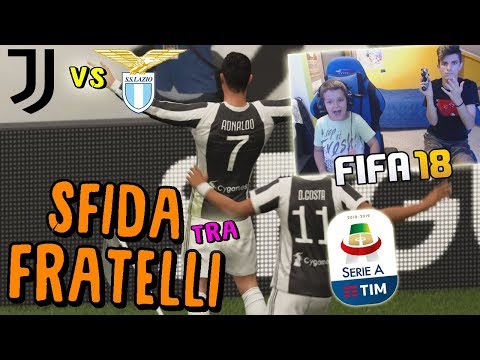 JUVENTUS vs LAZIO – RONALDO SHOW!! CONTRO MIO FRATELLO! – Fifa 18